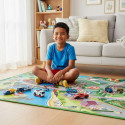 Chifoumi - tapis de jeu pour enfants "Hill Valley" - 150x100cm