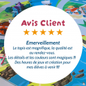 Chifoumi - tapis de jeu pour enfants "Hill Valley" - 150x100cm
