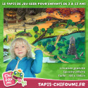 Tapis Chifoumi - Tapis de jeu pour enfants “Middle plains” - 150x100cm