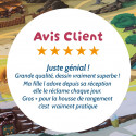Tapis Chifoumi - Tapis de jeu pour enfants “Middle plains” - 150x100cm