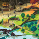 Tapis Chifoumi - Tapis de jeu pour enfants “Middle plains” - 150x100cm