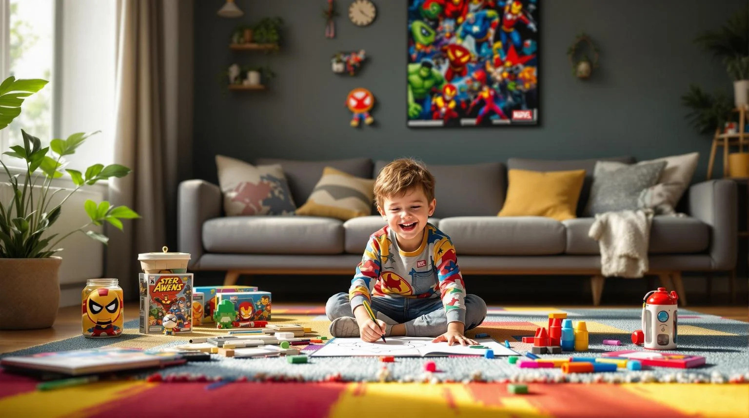 comment présenter l'univers "Marvel" à un enfant ?