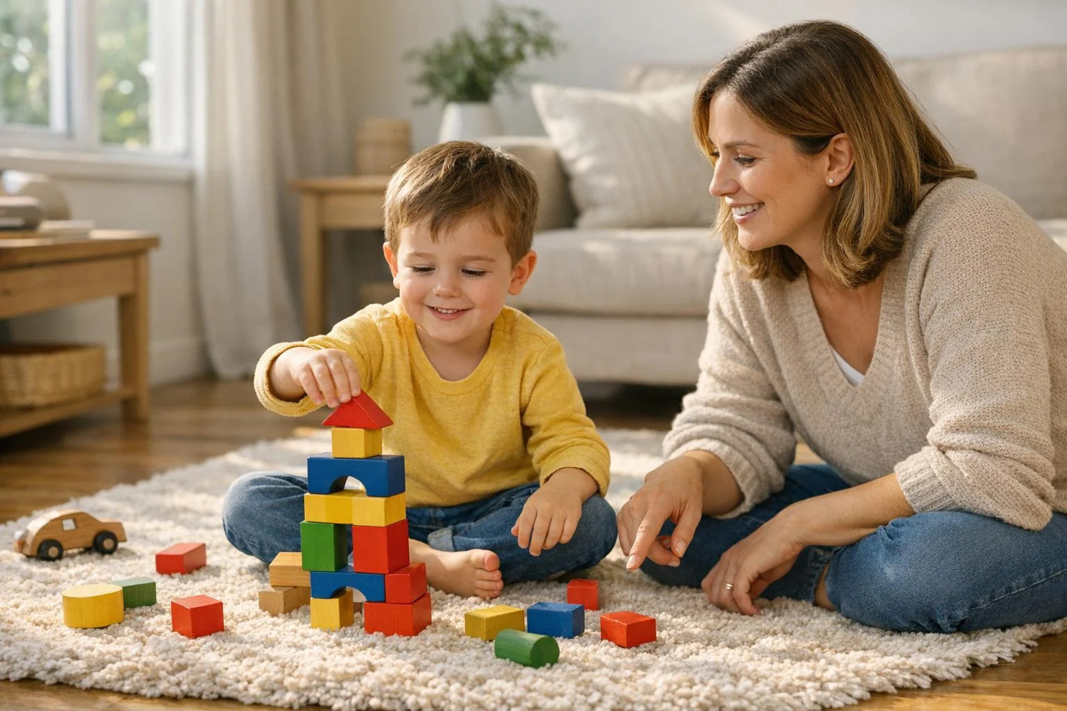 Que doit savoir faire un enfant de 4 ans